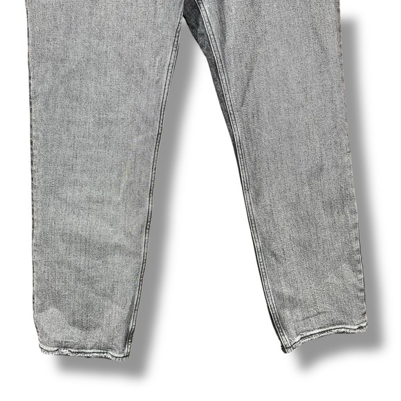 Abercrombie and Fitch The Ankle Straight Ultra High Rise Two Tone 30/10R - Picture 5 of 16